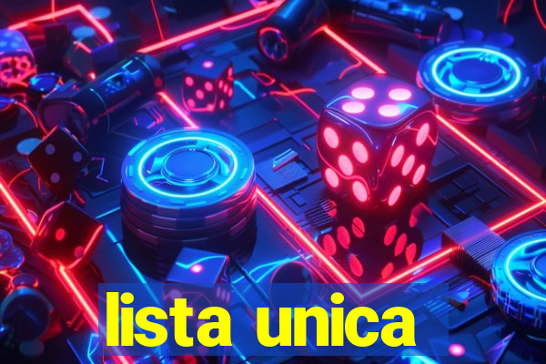 lista unica